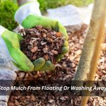 Image presents How To Stop Mulch From Floating Or Washing Away In Rain