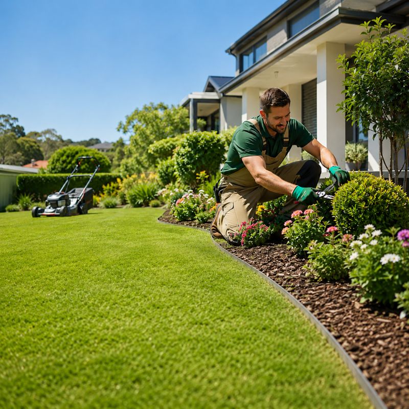 Professional gardener in Asquith providing garden maintenance services