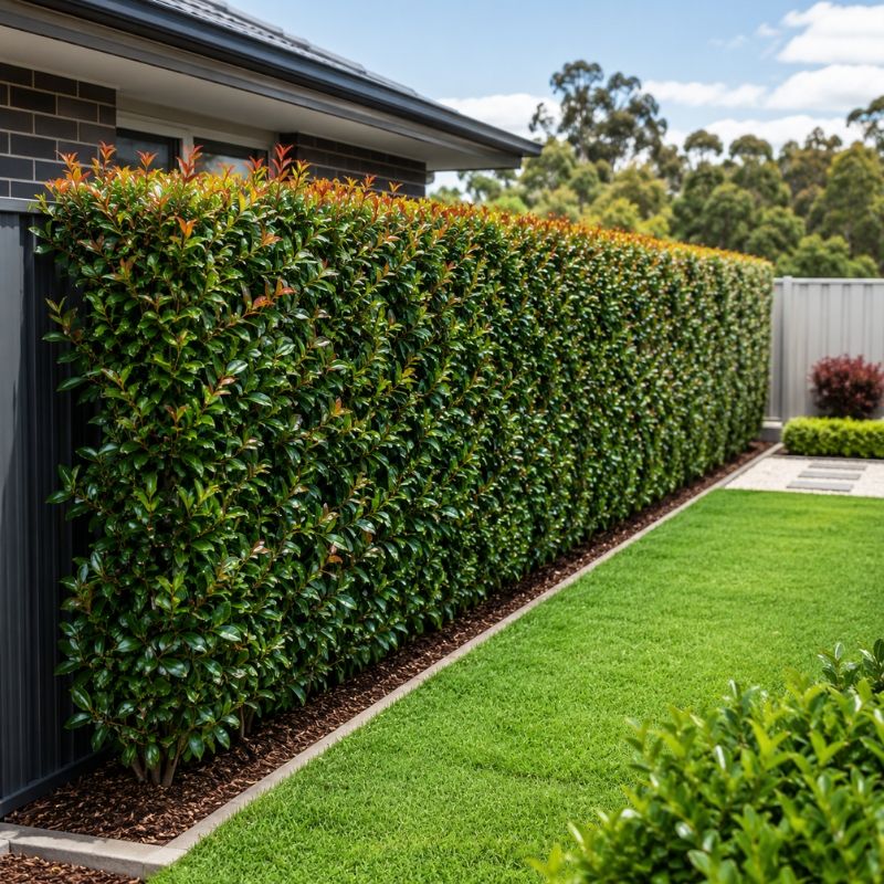 Grand formal hedge shaped on a Ku-ring-gai heritage block