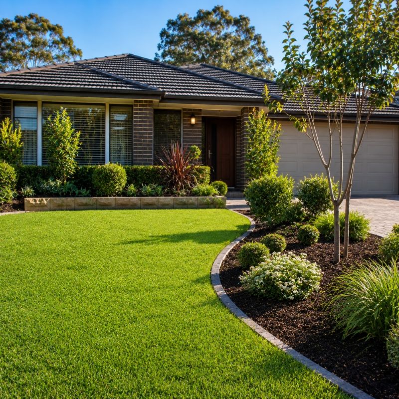 Established Campbelltown home with a renovated front garden and lawn