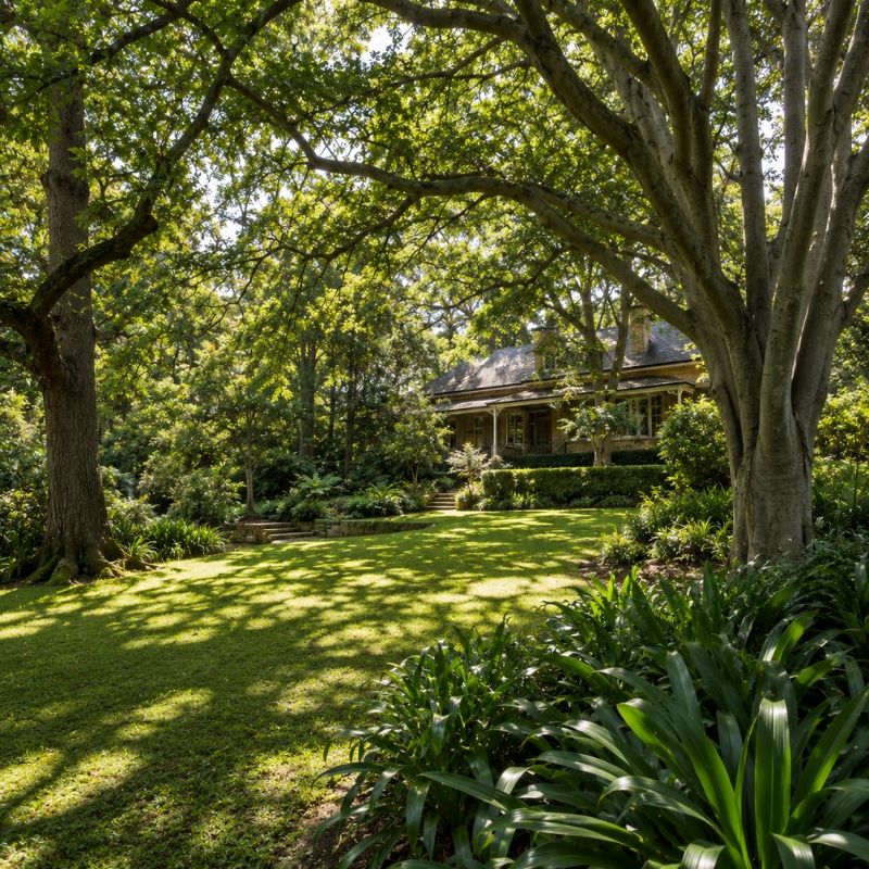 Large heritage block under a protected tree canopy in Ku-ring-gai