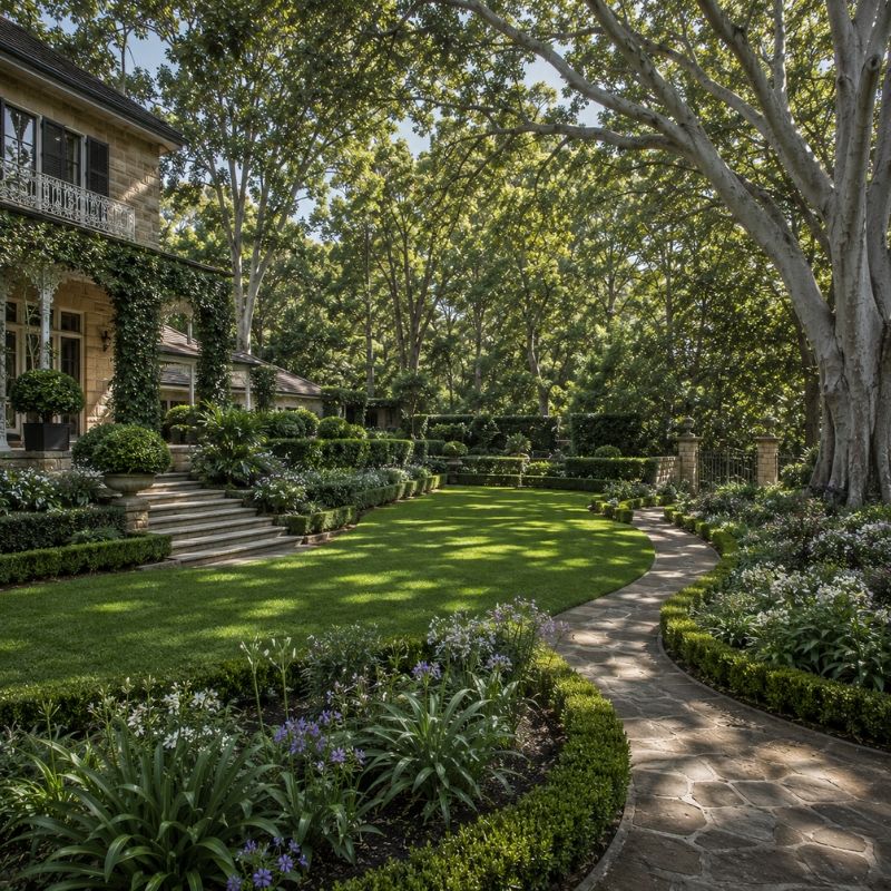 Large renewed heritage garden on a Ku-ring-gai block
